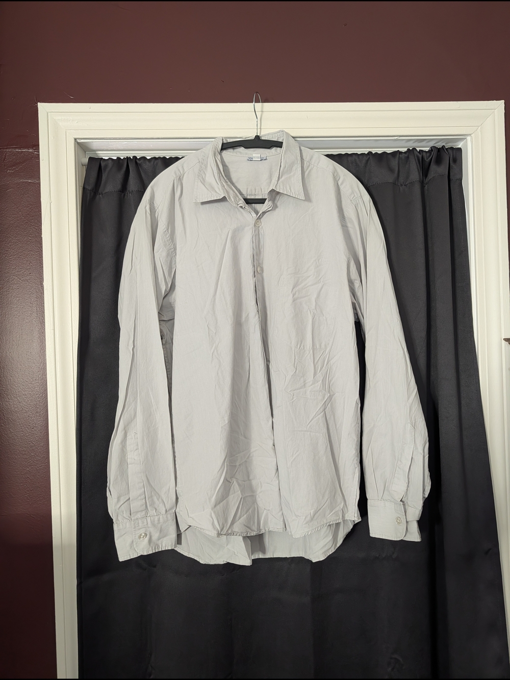 Steven Alan 2x MiUSA Gray & White Chambray Oxford Casual Button-down Shirts XL - Picture 2 of 16